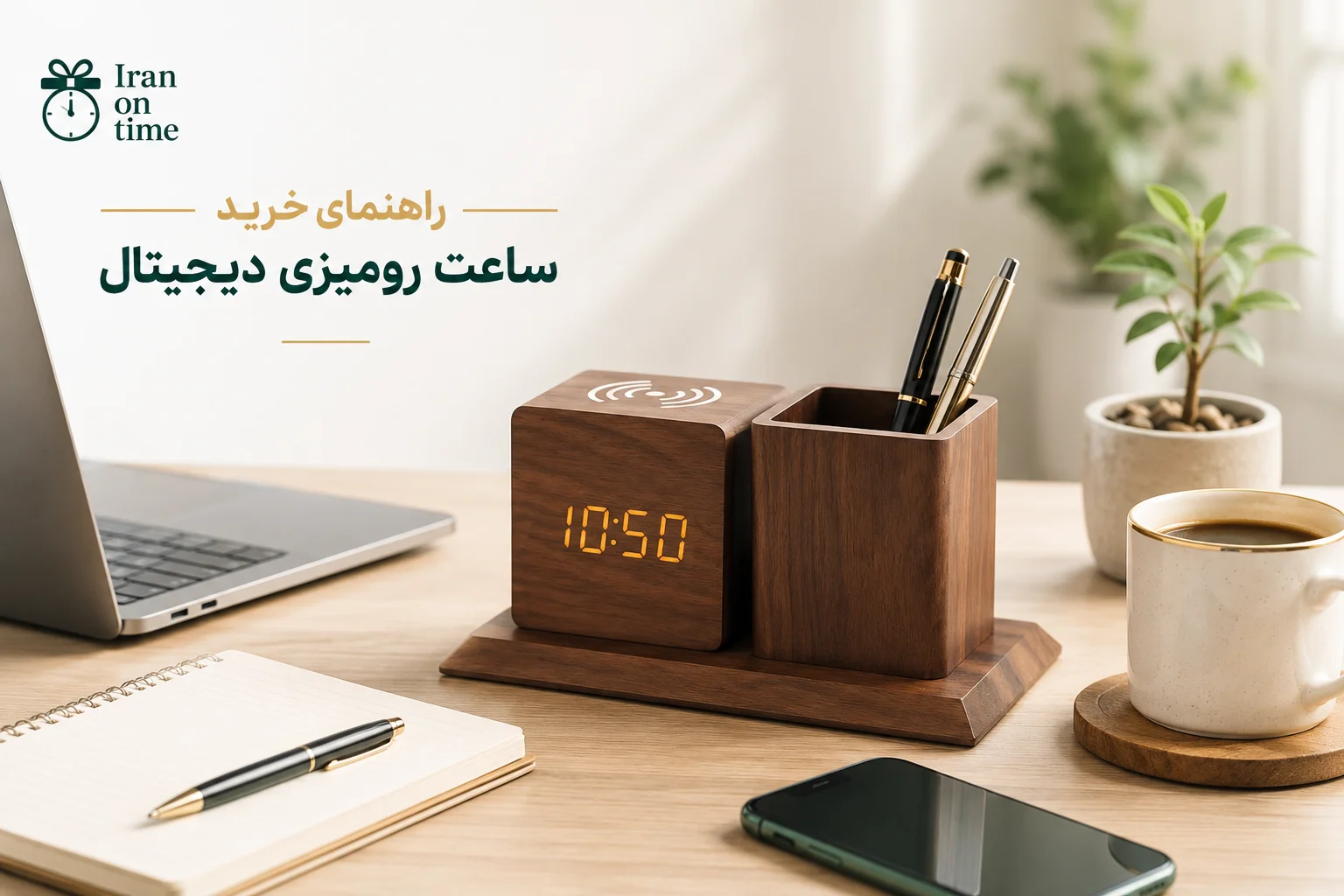 ساعت رومیزی دیجیتال
